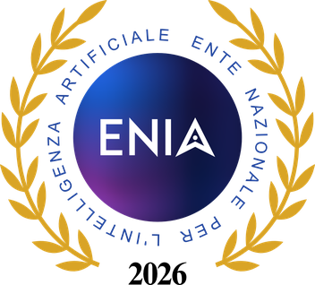 Logo AI Awards 2026 di ENIA, Ente Nazionale per l’Intelligenza Artificiale